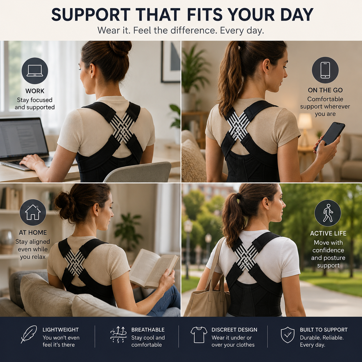 Support Your Natural Posture Unisex — Alignora.
